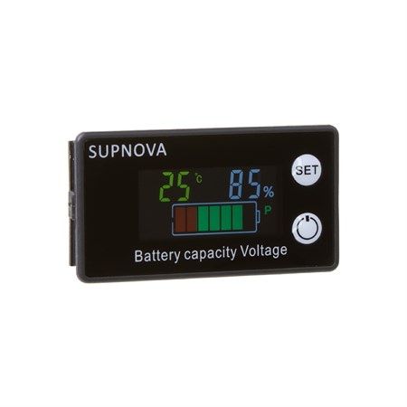 Panel meter - battery indicator 12-72V STU 34589