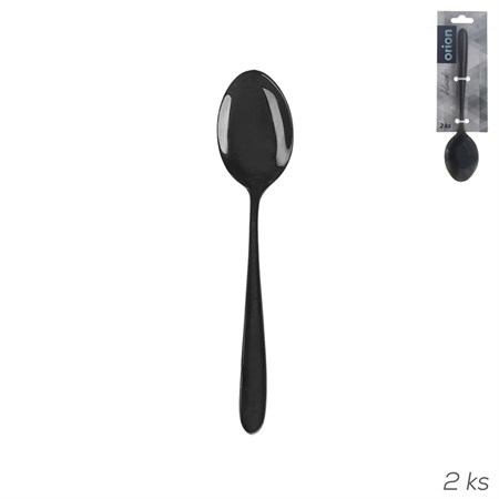 Set of spoons ORION Black 2pcs