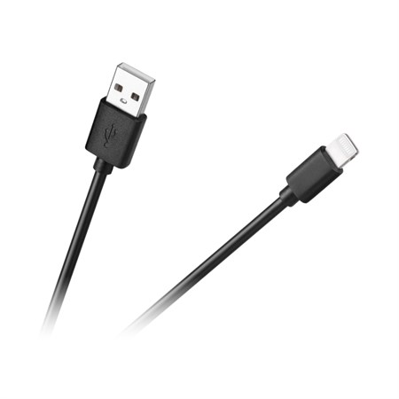 Cable CABLETECH KPO3946 USB/Lightning 1m Black