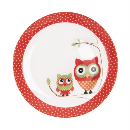 Shallow plate ORION Owl 21cm