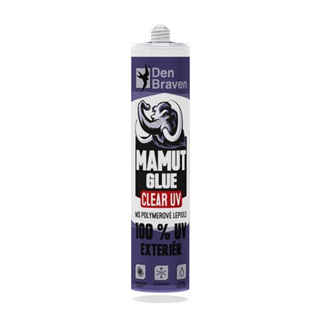 Glue DEN BRAVEN MAMUT CLEAR UV 290ml