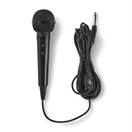 Wired microphone NEDIS MPWD01BK