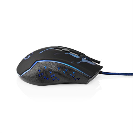 Wired mouse NEDIS GMWD210BK gaming