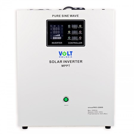 Solární regulátor VOLT Sinus Pro 2200 S 12/230V 2200VA 1400W MPPT 40A