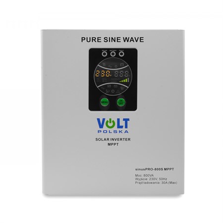 Solárny regulátor VOLT Sinus Pro 800 S 12/230V 800VA 500W MPPT 30A
