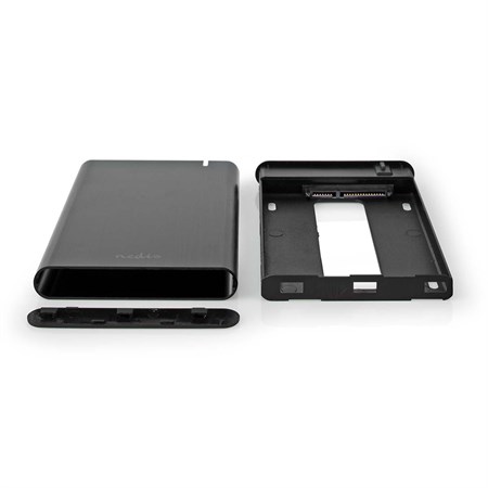 Box for HDD NEDIS HDDE25410BK 2.5''