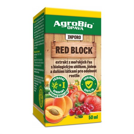 Prípravok pre odolnosť rastlín AGROBIO Inporo Red Block 50ml