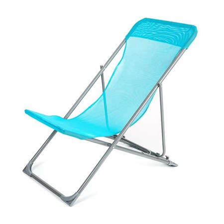 Camping chair HAPPY GREEN Caribic Light Blue