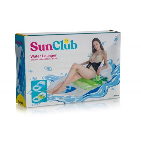 Inflatable deckchair SUN CLUB 145x78x40cm - mix of colors