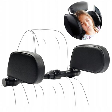 Folding headrest for the car PROTEC 79553