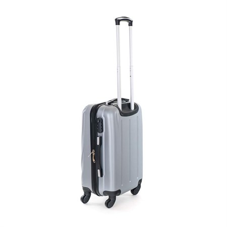 Travel suitcase PRETTY UP AB S07 37l grey