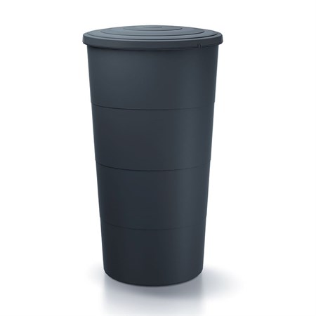 Water barrel SMOOTH anthracite 200l