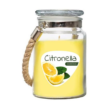 Sviečka vonná Citronella 140g