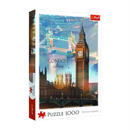 Puzzle TREFL Londýn o súmraku 1000 dielikov
