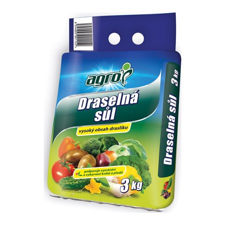 Draselná sůl AGRO 3kg