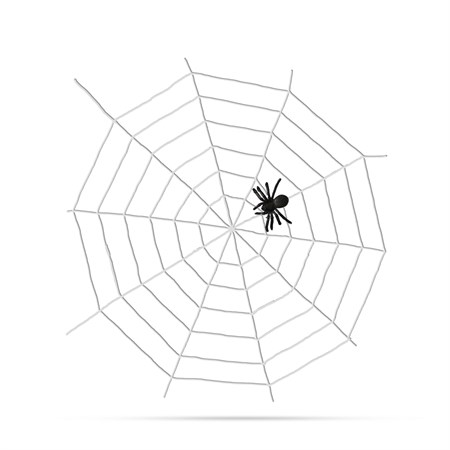 Pavúk s pavučinou FAMILY 58143 Halloween
