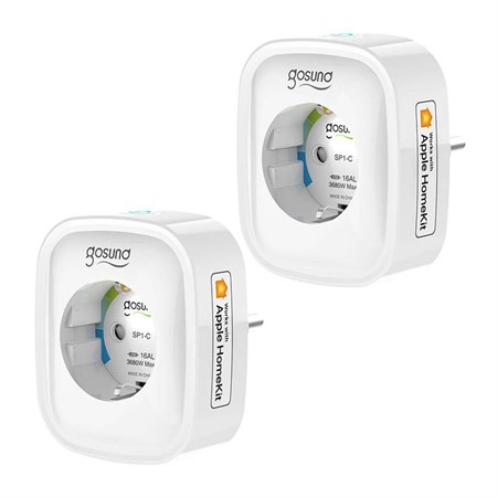 Smart socket set GOSUND SP1-H WiFi HomeKit 2pcs