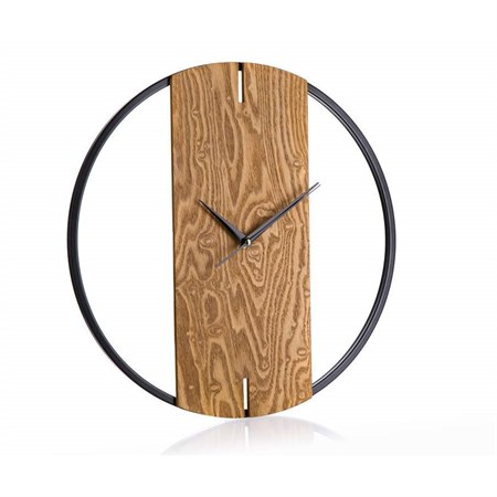 Clock HOME DECOR Wood Deco 40cm