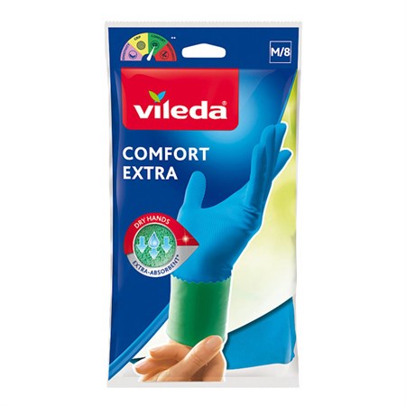 Gloves VILEDA Comfort Extra M 167384
