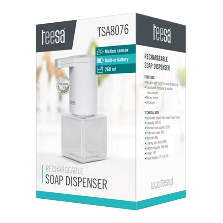 Soap dispenser TEESA TSA8076