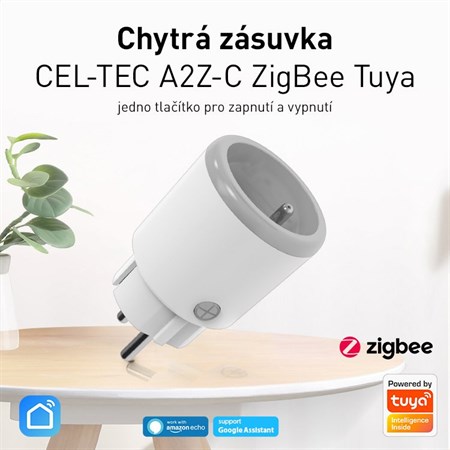 Smart zásuvka CEL-TEC A2Z-C ZigBee Tuya