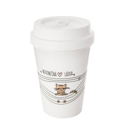 Thermal mug ORION Infinite love - cat 0.35l
