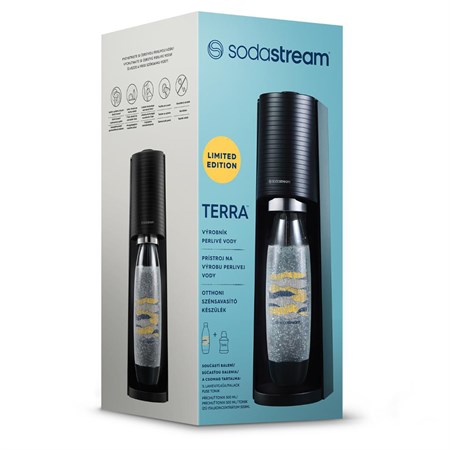 SodaStream sada Megapack Terra Black Tonik