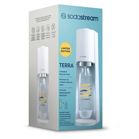 SodaStream sada Megapack Terra White Tonik