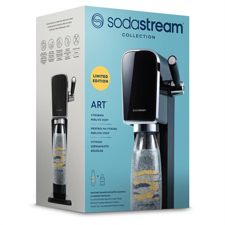 SodaStream sada Megapack Art Black Tonik