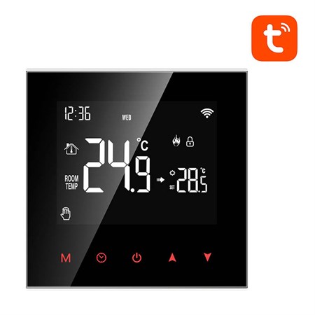 Smart thermostat for heating boilers AVATTO ZWT100 ZigBee Tuya