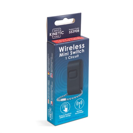 Wireless mini button DELIGHT 55390B Kinetic
