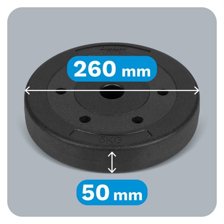 Sada bitumenových zátěží REBEL RBA-2102 Active 4x5kg