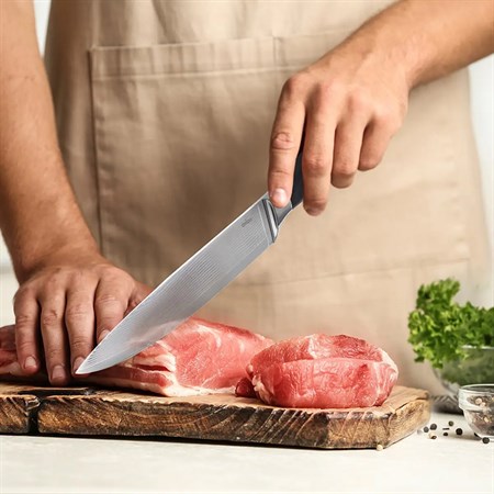 Nůž kuchyňský ORION damašková ocel/pakka 20,5cm