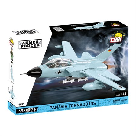 Stavebnice COBI 5853 Armed Forces Panavia Tornado IDS, 1:48, 493 k, 2 f