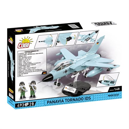 Stavebnice COBI 5853 Armed Forces Panavia Tornado IDS, 1:48, 493 k, 2 f
