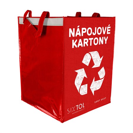 Taška na tříděný odpad SIXTOL Sort Easy Carton 36l