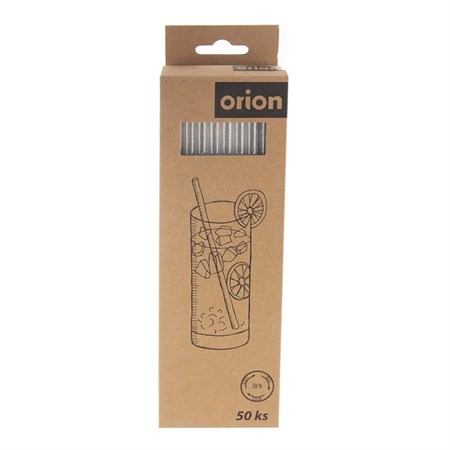 Brčka plast ORION 50ks třpytky pro opakované použití