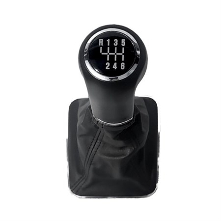 Shift lever with cuff Opel Zafira B 2005 - 2014 6-speed transmission Black