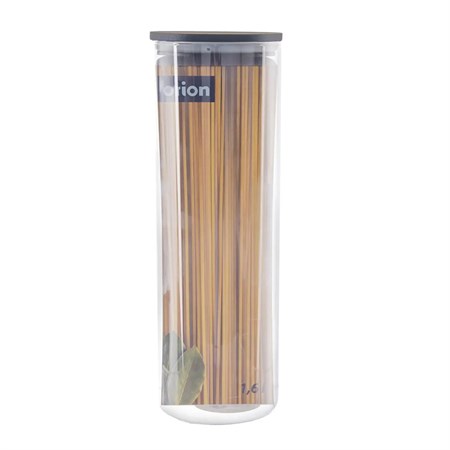 Dóza ORION sklo/bambus 1,6l guľatá