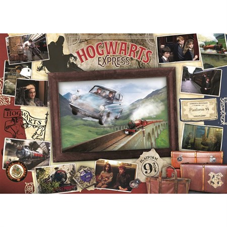 Puzzle TREFL Harry Potter - Rokfortský expres 934 dielikov