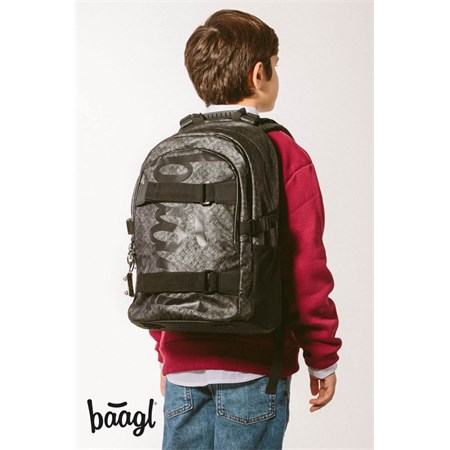 School backpack BAAGL Skate Ash