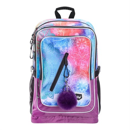 School backpack BAAGL Cubic Mandala