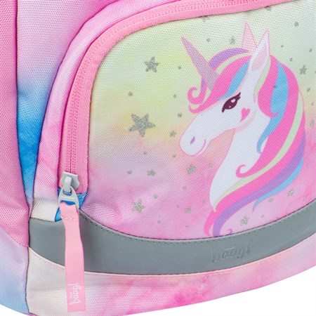 School backpack BAAGL Airy Rainbow Unicorn