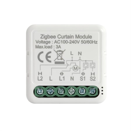 Smart ovládač žalúzií a roliet CEL-TEC L120Z-C ZigBee Tuya