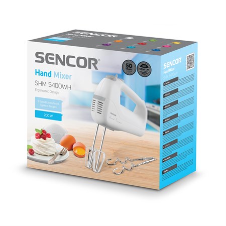 Hand mixer SENCOR SHM 5400WH