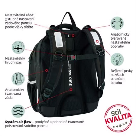 STIL School backpack Junior Droid