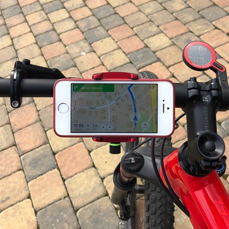 Bicycle phone holder STU r12 red