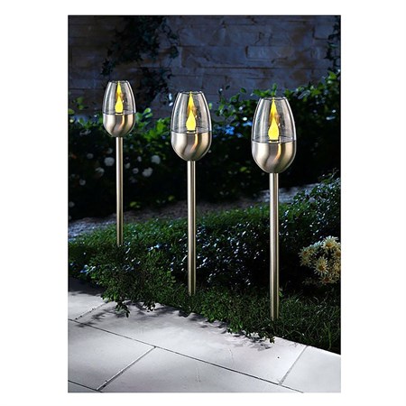Solar lamp STREND PRO 2172627 Candle