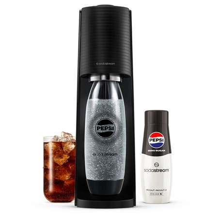 SodaStream set Terra Black Pepsi Zero Megapack