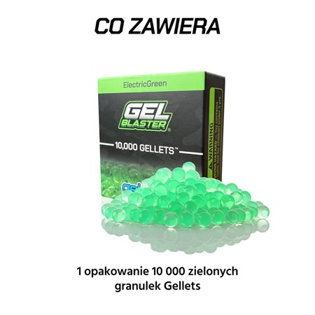 Refill GEL BLASTER Gellets 10K Green